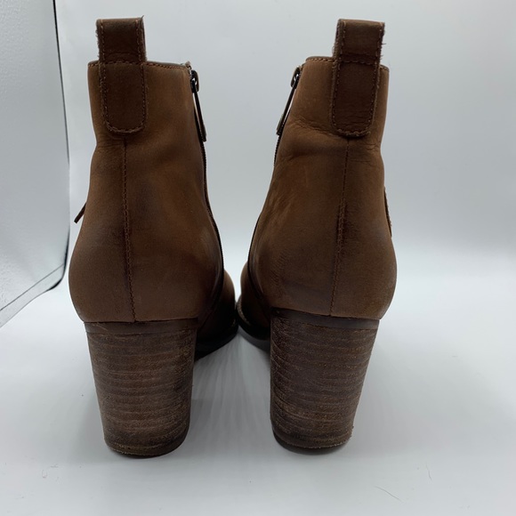 Blondo Vegas Waterproof Booties Cognac Dual Zip - Picture 3 of 8